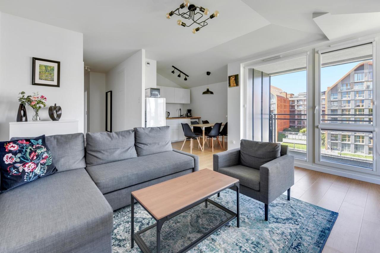 Grano Flats Gdansk - Riverfront Apartment Buitenkant foto